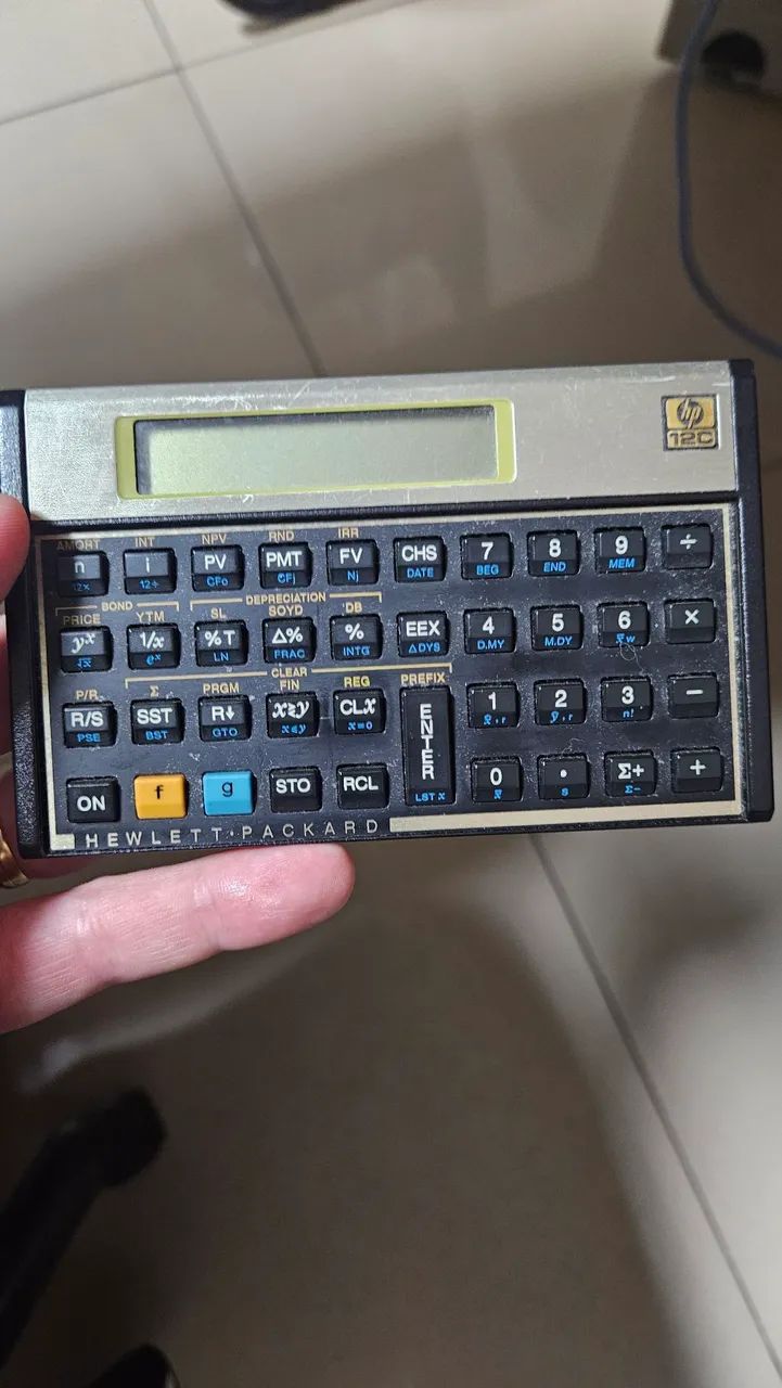 Vendo calculadora hp12c