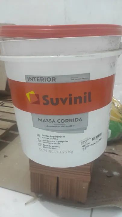 Massa Corrida Suvinil 25kg - Interior