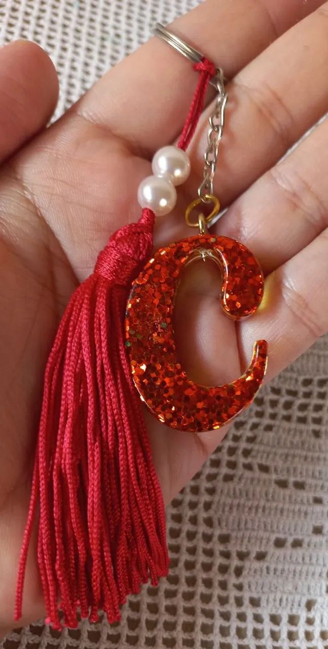 Chaveiro letra personalizados - Foto 2