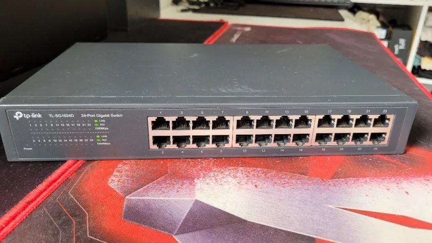 Switch 24 Portas Gigabit TP-Link TL-SG1024D - Foto 2