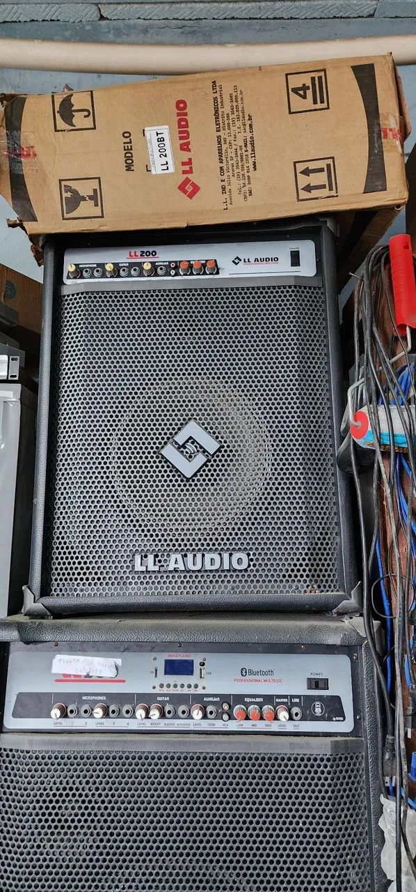 Caixa de Som Amplificada LL Audio 200BT