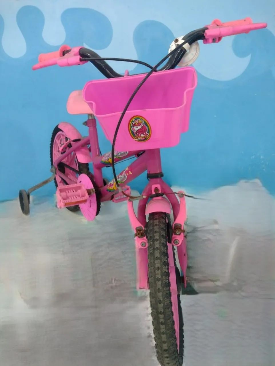  Bicicleta Infantil Aro 16 P/ Menina Com Acessórios - Foto 4