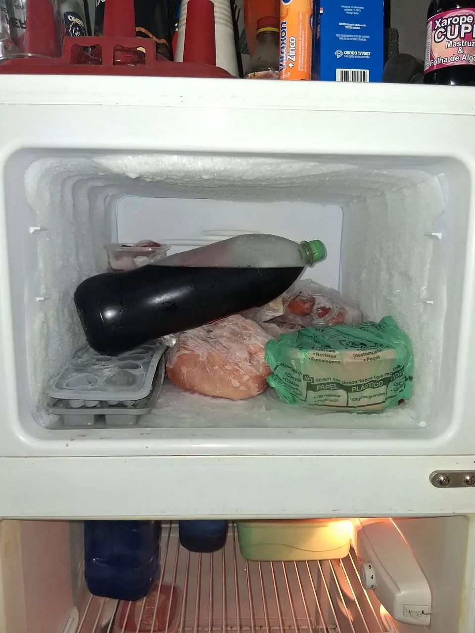 GELADEIRA Esmaltec Usada  - Foto 3