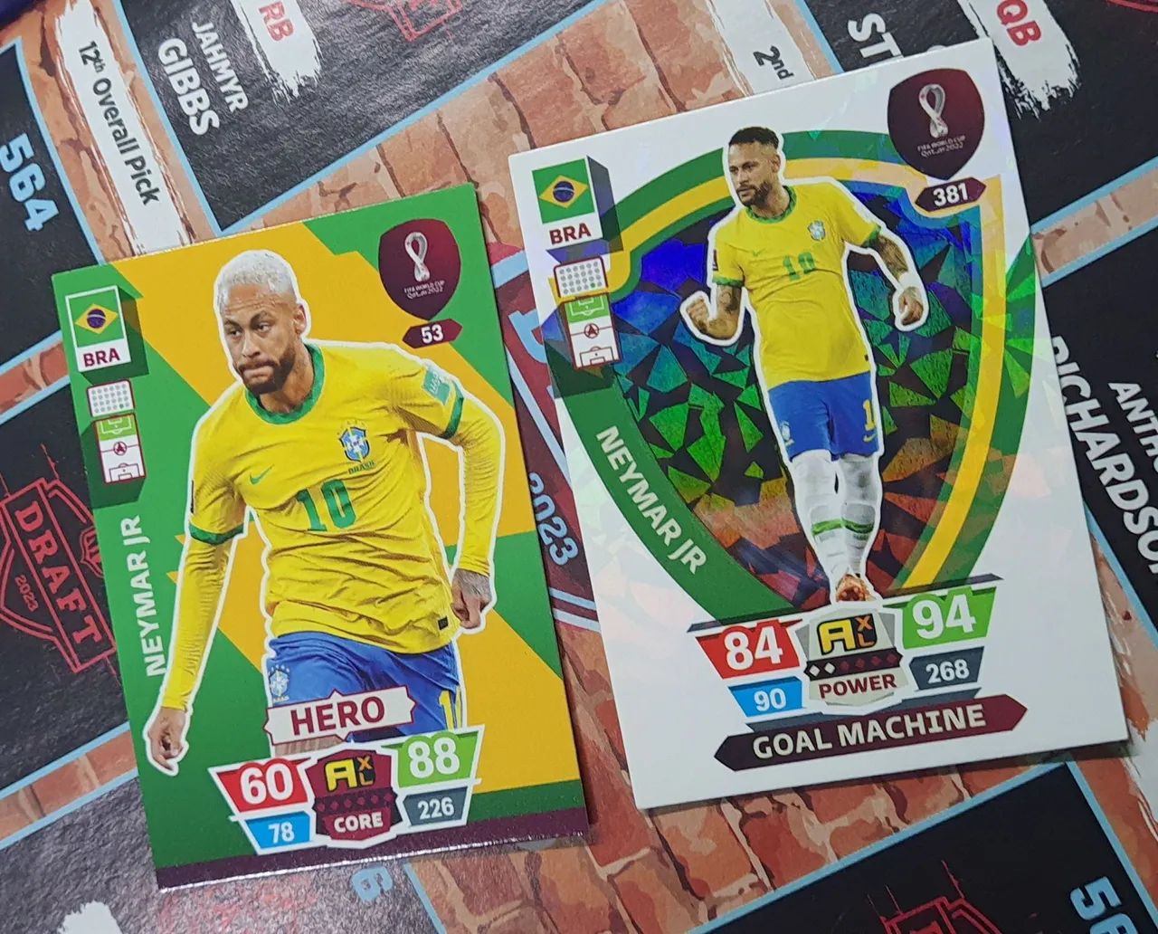 2 Cards Da Copa Neymar Panini Adrenalyn XL - Foto 2