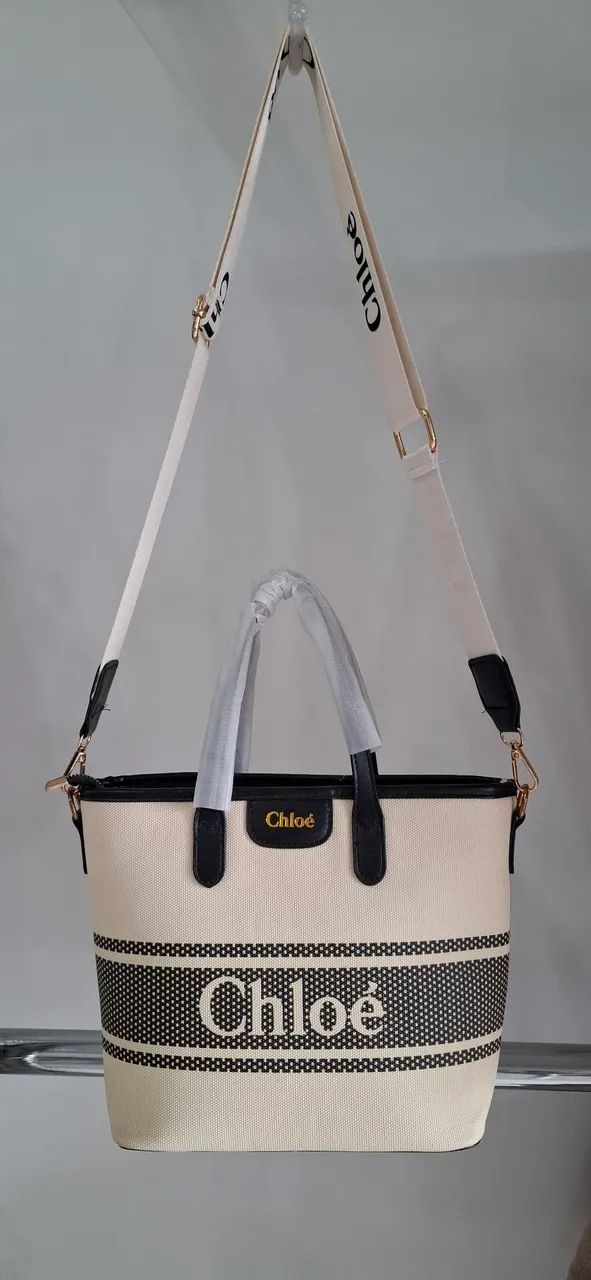 Bolsa Chloe Nude nova - Foto 5
