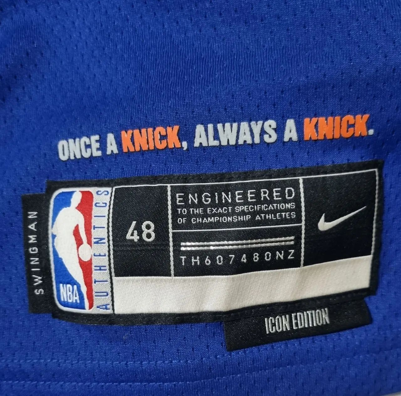Camiseta New York Knicks nº 4 Nike Oficial - Foto 4