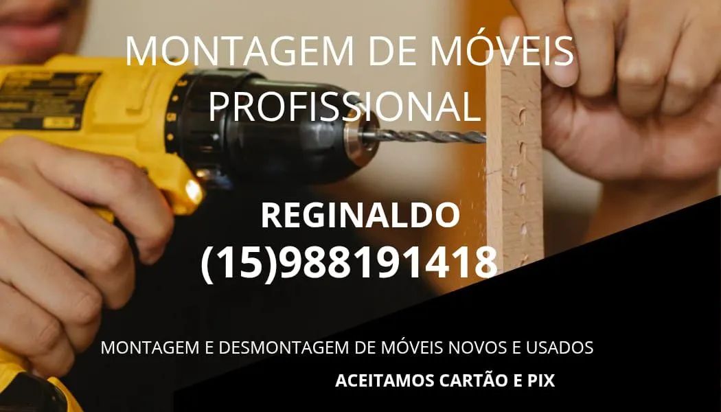 Montador de móveis( desmontagem e montagem)