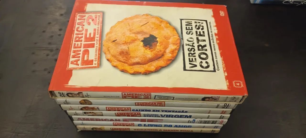 Coleção de DVDs American Pie - Todos os Filmes - Foto 3