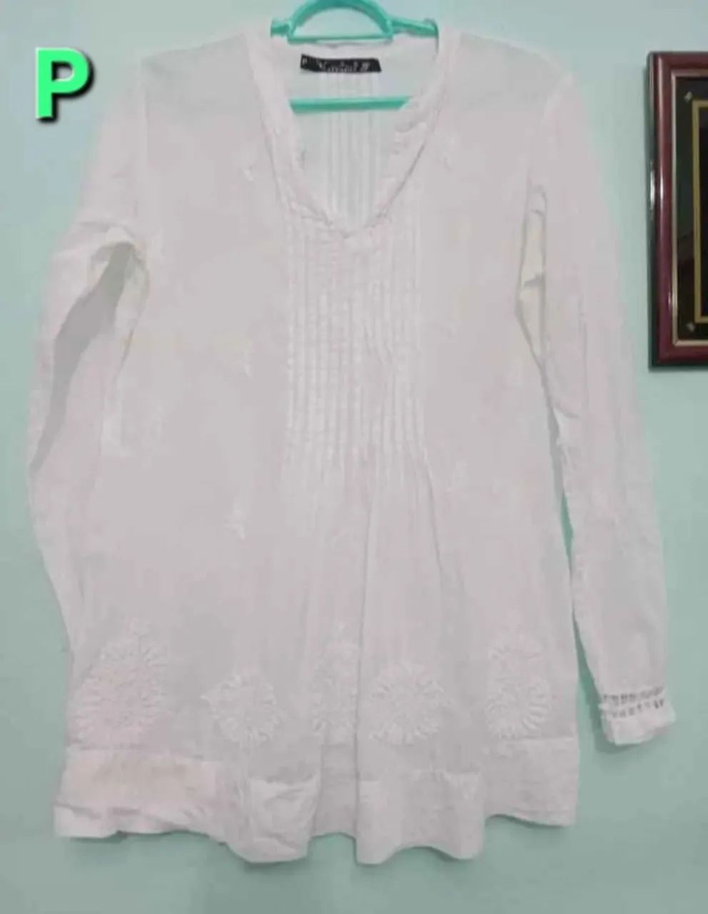 Roupas brancas P/M  femininas 