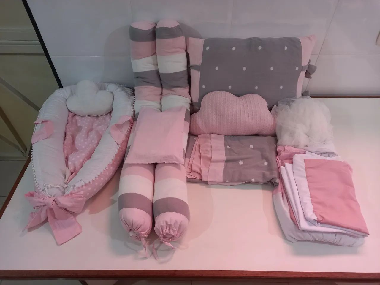 Kit Berço Rosa