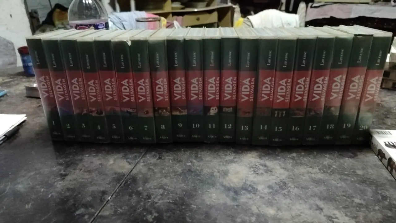 Coleção Vida Selvagem - 20 Fitas VHS