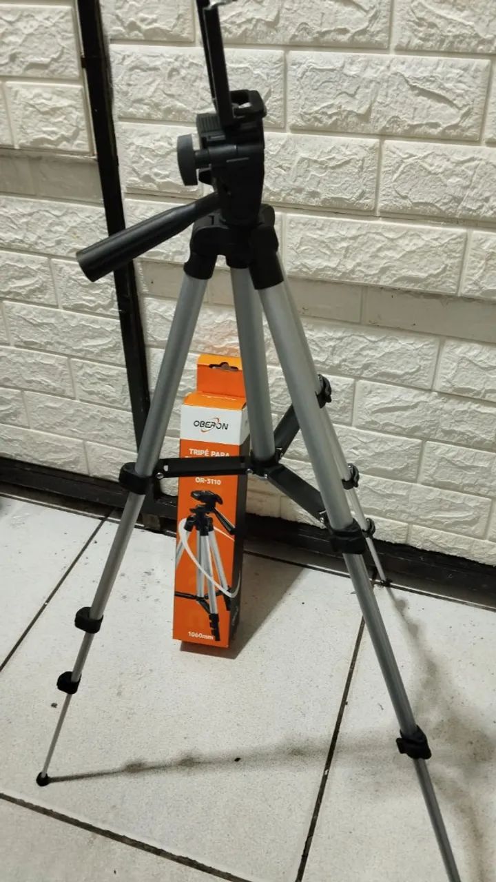 Tripe com suporte para celular ou camera 1mts