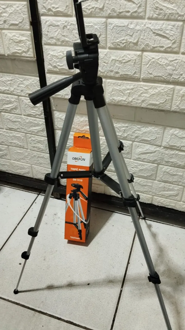 Tripe com suporte para celular ou camera 1mts