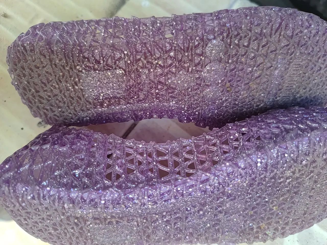 Sapatilha Melissa Campana Roxo - Foto 3