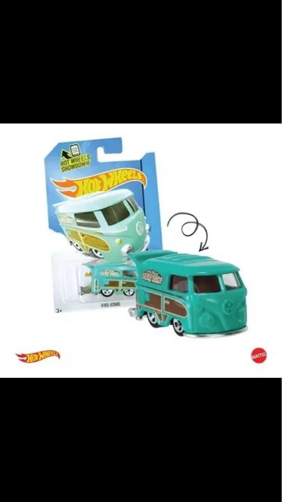 Hot Wheels Kool Kombi Surf Shop Hw City Azul Volkswagen