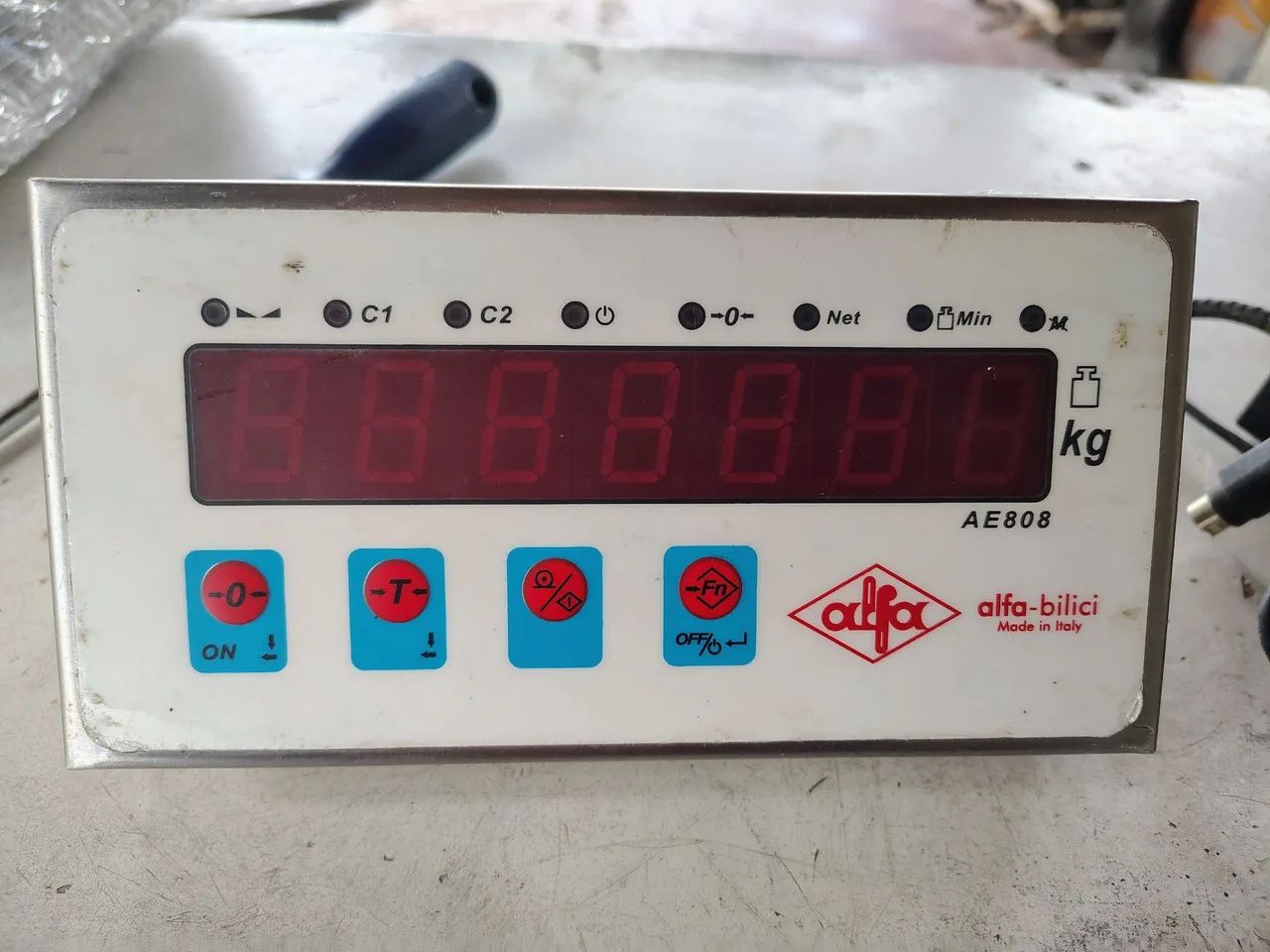 Balança Digital Alfa-bilici AE808 sucata 