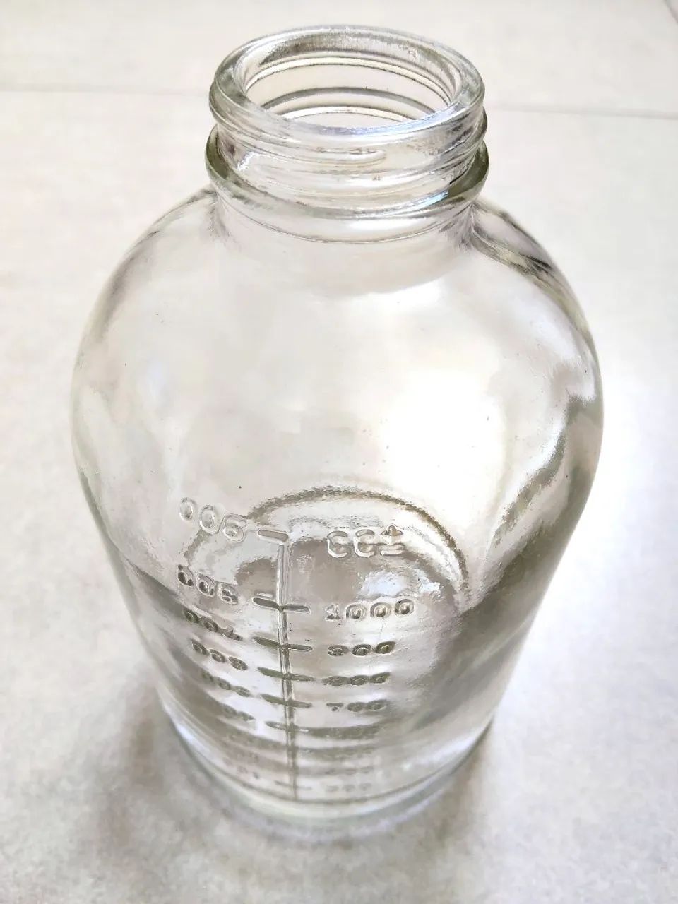 Frasco / Garrafa de Vidro Baxter - Foto 2