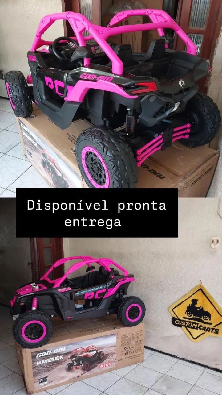 CARRINHO ELÉTRICO 24V CAN-AM MAVERICK 4X4 