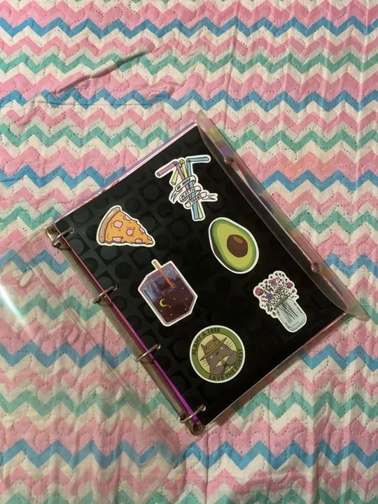 Fichário Personalizável c/ refil de 1000 folhas  - Foto 2