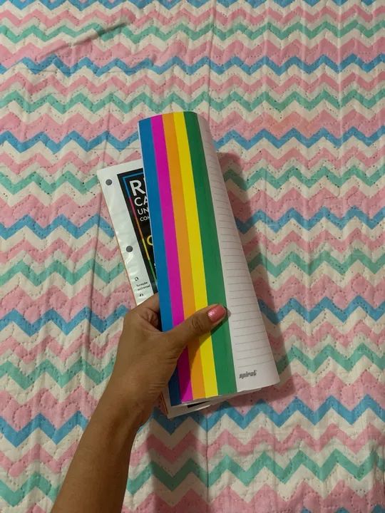 Fichário Personalizável c/ refil de 1000 folhas  - Foto 3