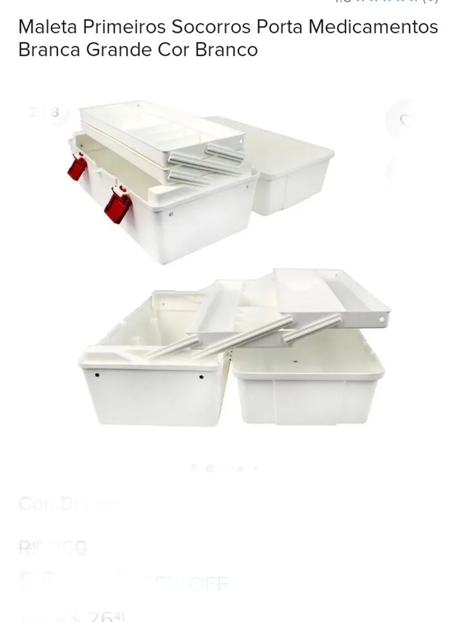 Maleta de primeiro socorros   - Foto 2