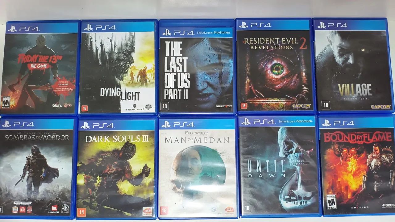 Jogos PS4. Entrego.