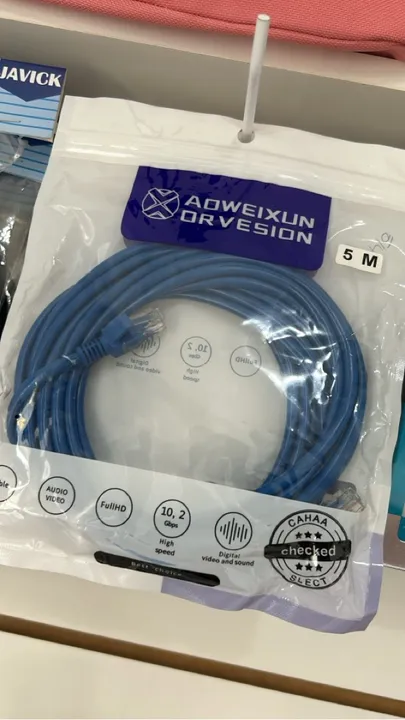 Cabo de Rede RJ45 5 Metros - Novo