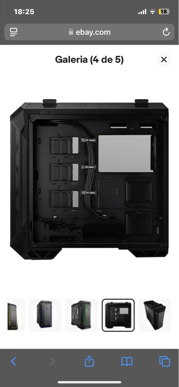 Gabinete Asus Tuf gaming GT 501 - Foto 3