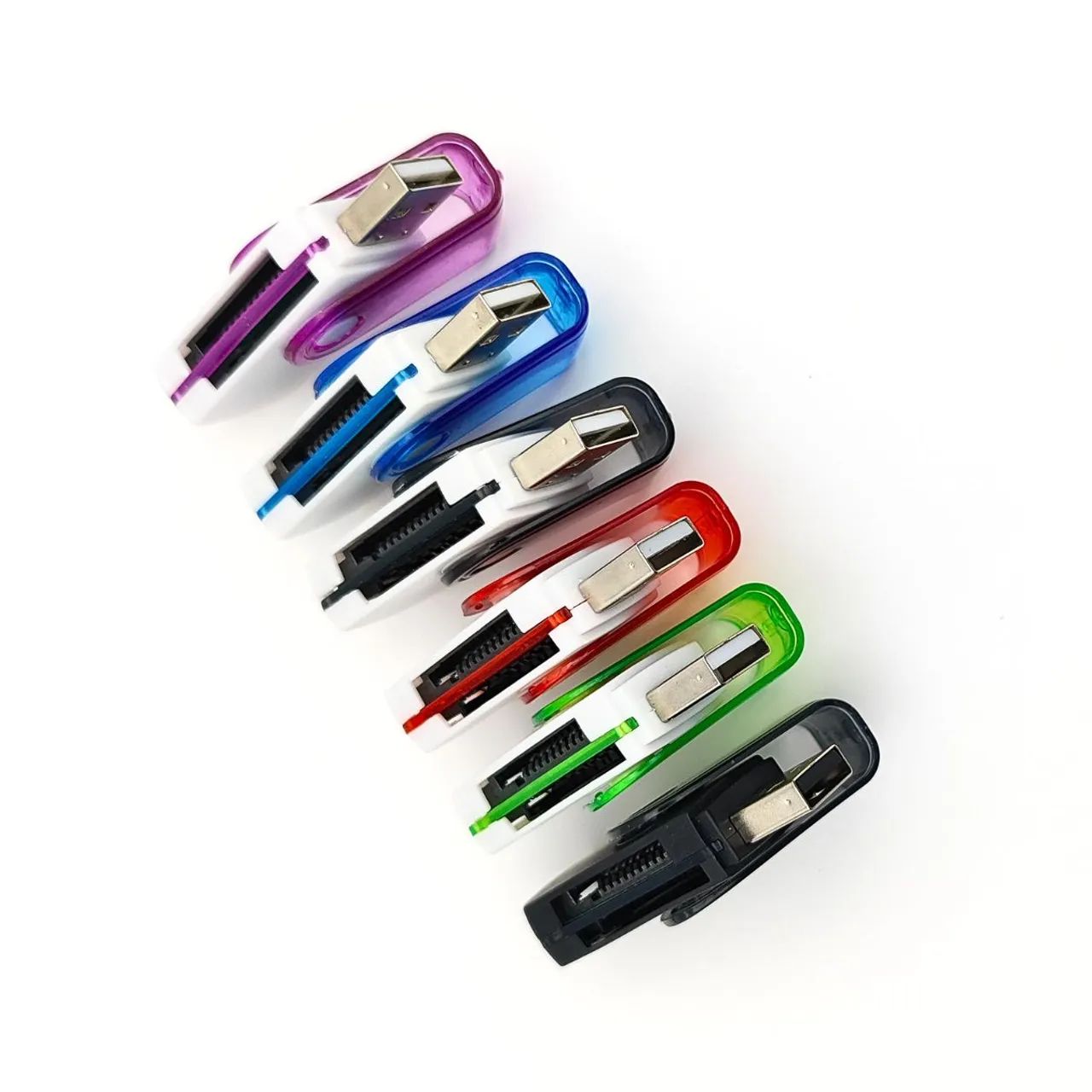 Leitor USB e Gravador de Cartão de Memória - Compatível com Diversos Modelos - Foto 3