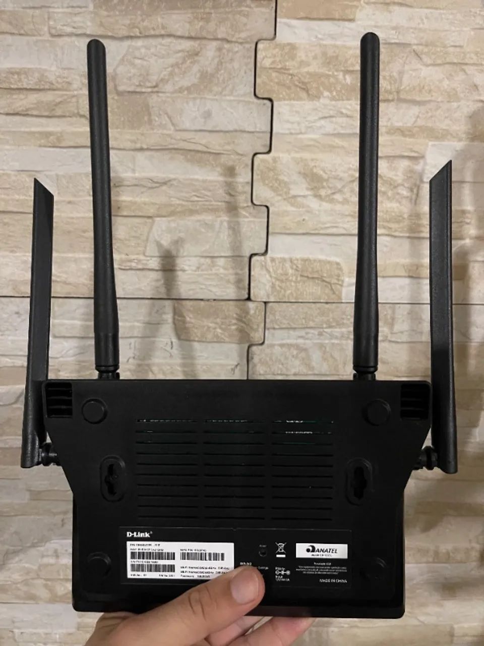 Roteador WiFi AC1200 2.4gHz 5gHz Dual Band Gigabit Ethernet DIR-842 Sem Fio para Internet - Foto 2