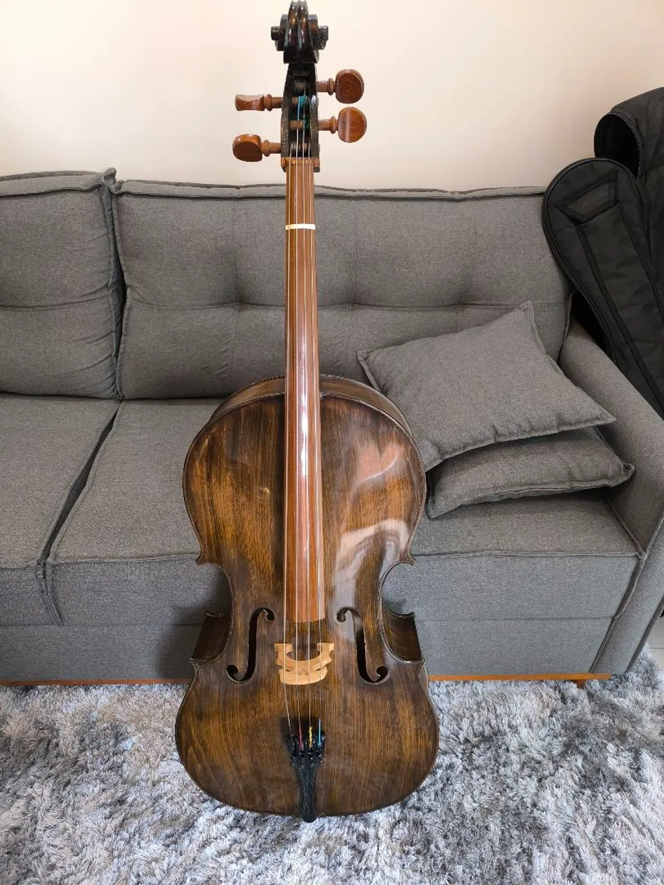 Violoncelo Rolim Milor Envelhecido Brilho 4/4