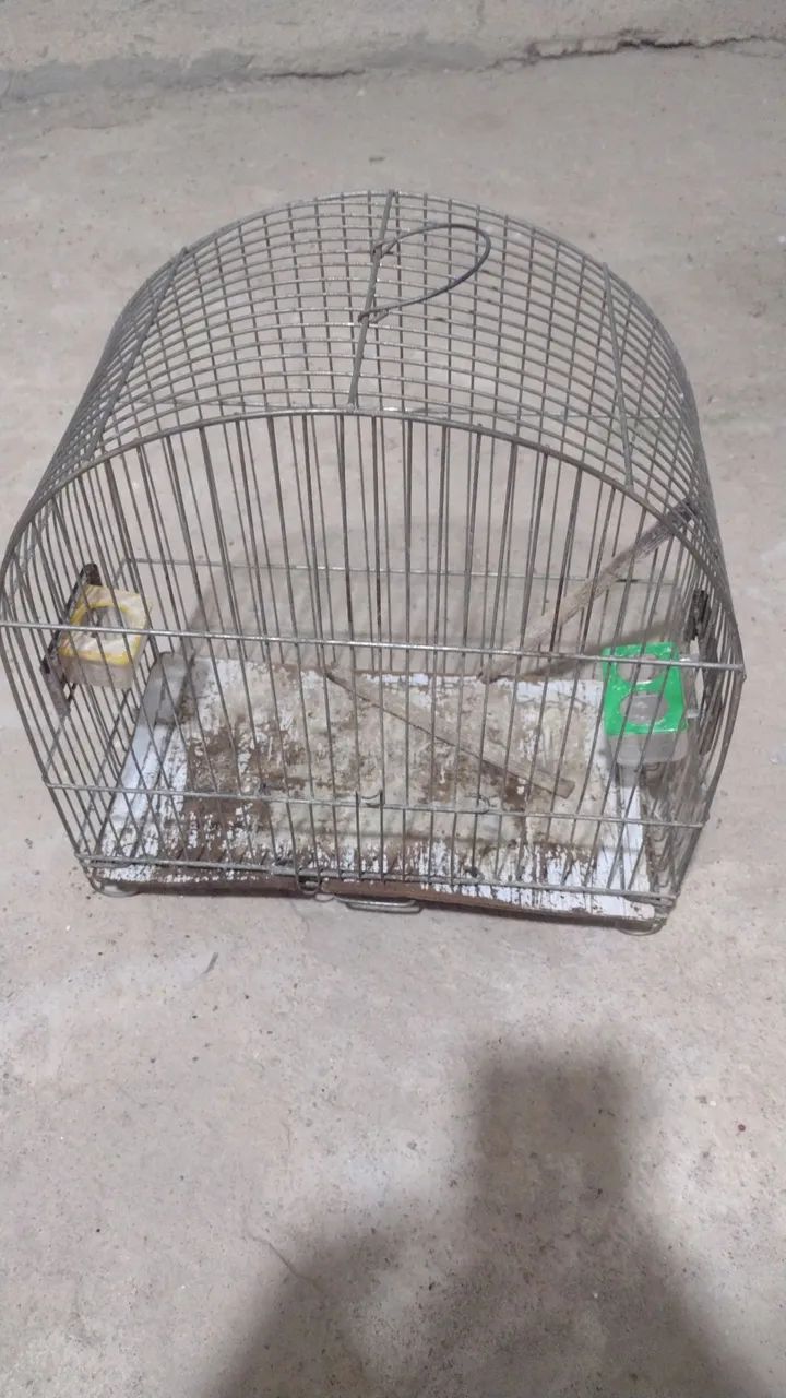 Vendo duas gaiolas de ferro 