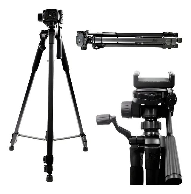 Microfone sem fio - Hollyland Lark Max Duo + Tripé com suporte para celulares + Iluminação - Foto 3