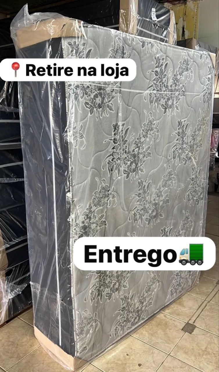 Cama box casal
