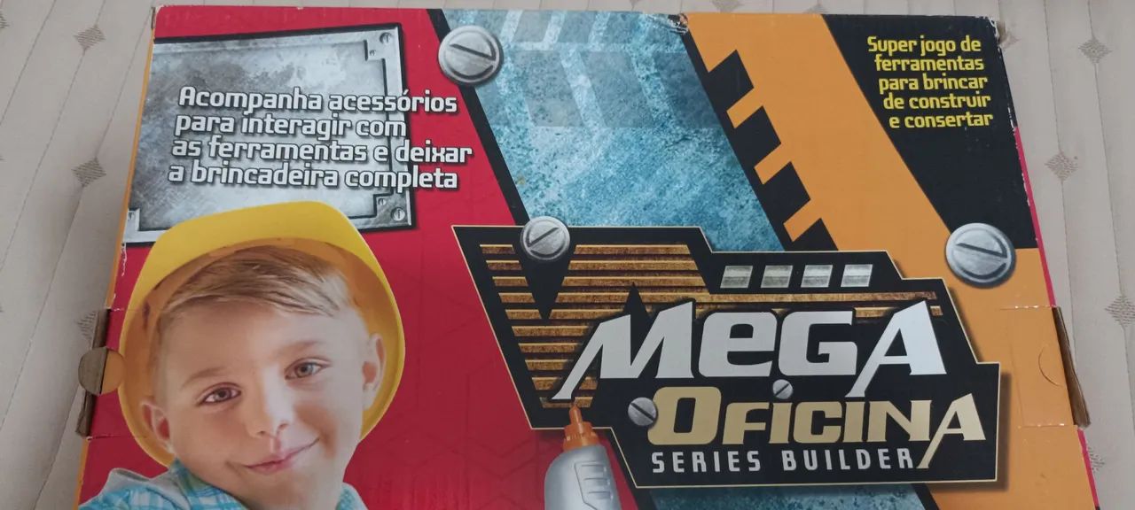 Mega Oficina - Brinquedo de ferramentas para crianças - Foto 4
