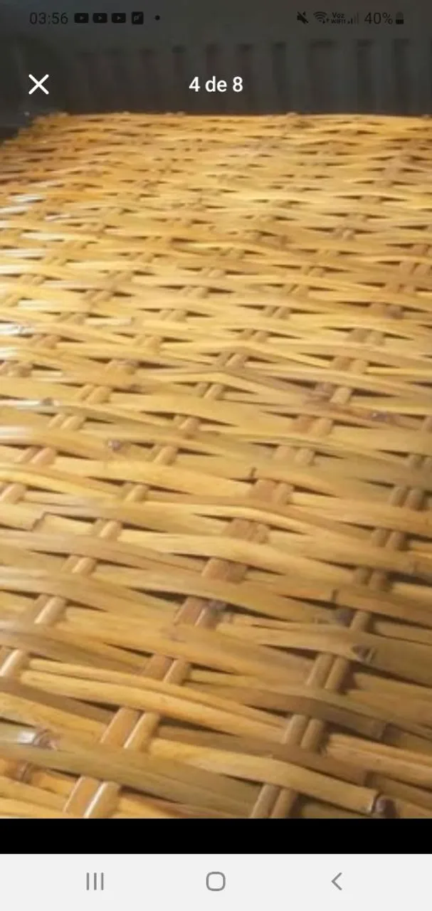 Faço esteira de bambu para pergolado parede em geral