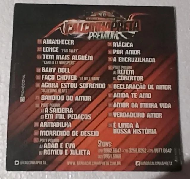 CD Calcinha Preta - Premium (2013) - Bem-Vindo à Nossa História! - Foto 3