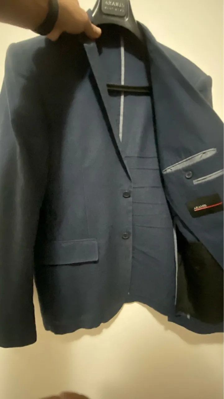 Blazer Masculino Azul Aramis numeração 50