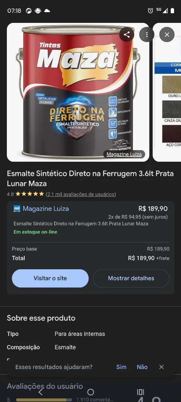 Lata de tinta nova - Foto 3