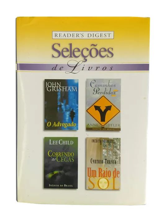 Seleções de livros: O Advogado; Caminhos Perdidos; Correndo às Cegas ...