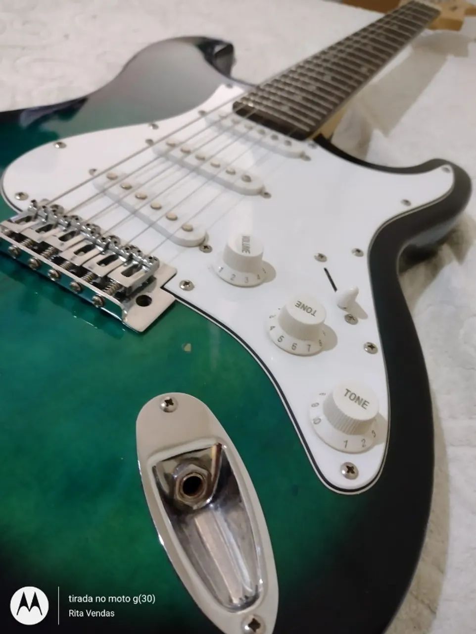 Guitarra waldman, Street series, Verde. Stratocaster - Foto 4