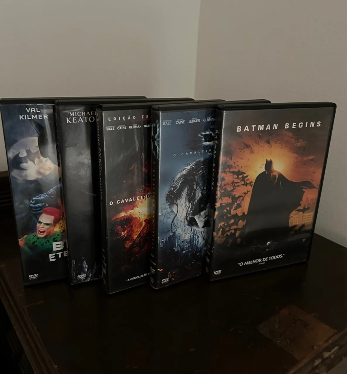 Coleção de Filmes do Batman em DVD