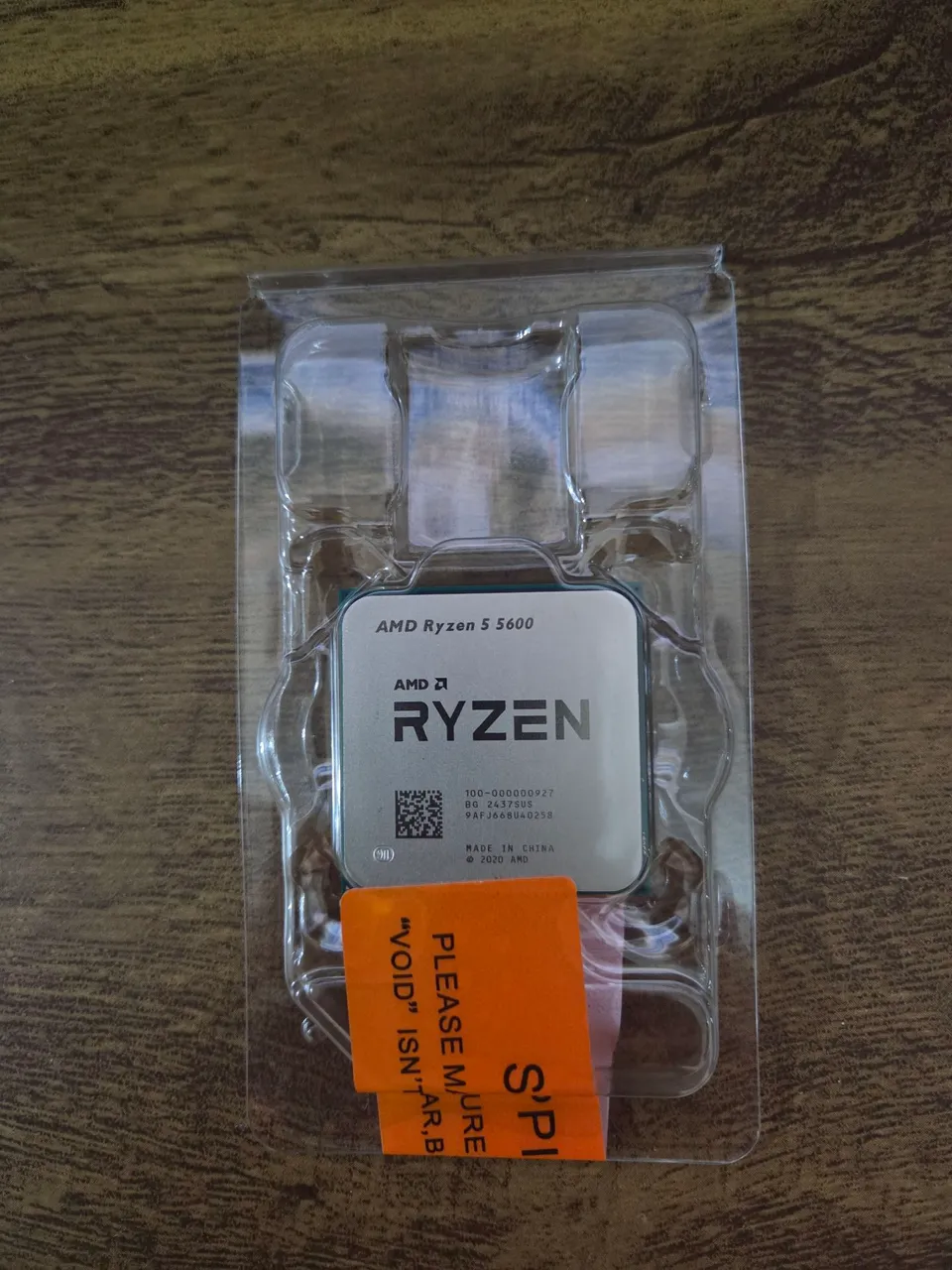 Processador AMD Ryzen 5 5600 Novo