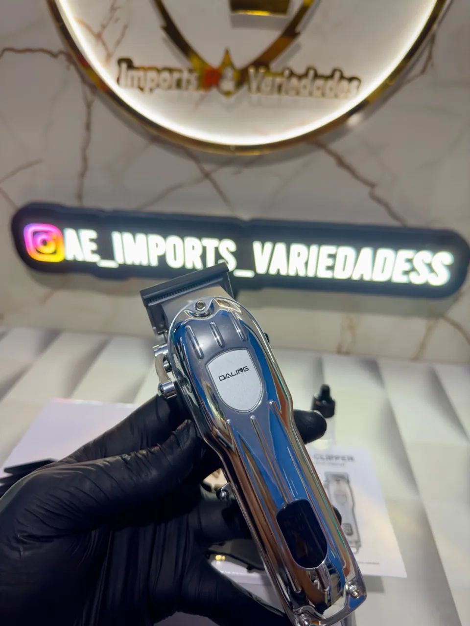 Máquina de Cortar Cabelo Profissional Daling - Nova! - Foto 3