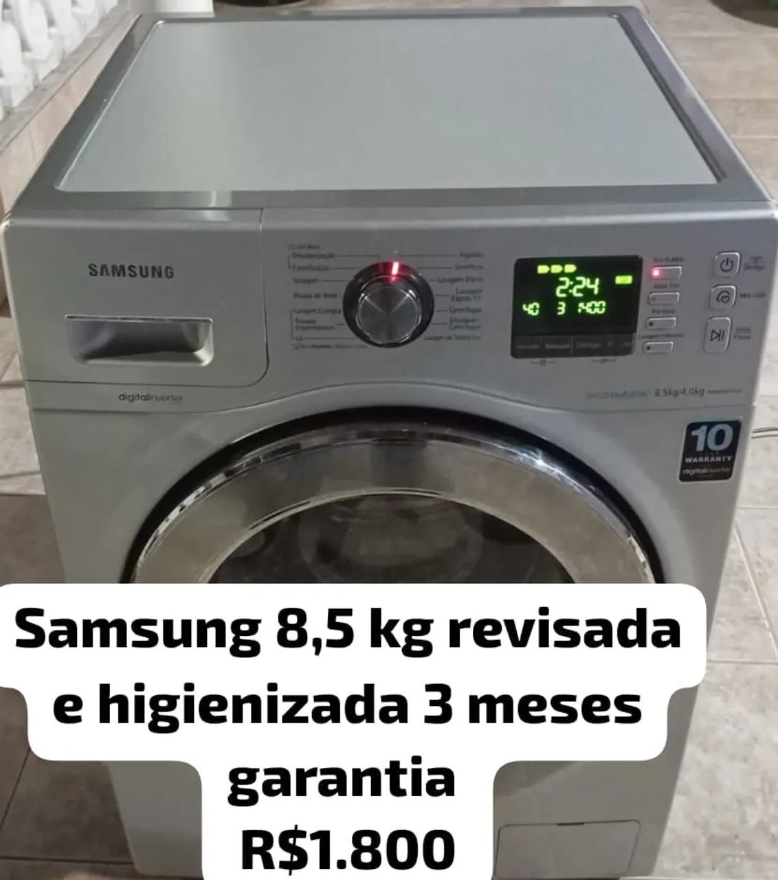 Lavadora e Secadora Samsung 8,5kg - Foto 4