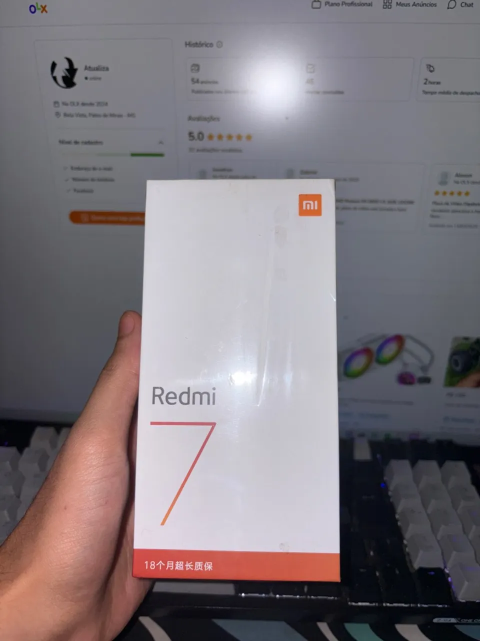 REDMI 7 64GB 4GB Azul ( Lacrado )