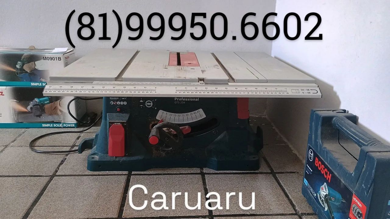 LEIA A DESCRIÇÃO Serra de Bancada Bosch Profissional - Foto 3