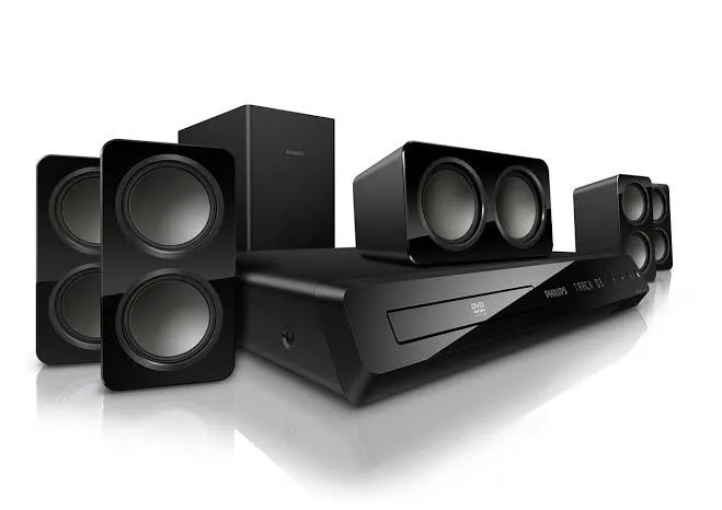 Home Theater Philips 5.1 Completo