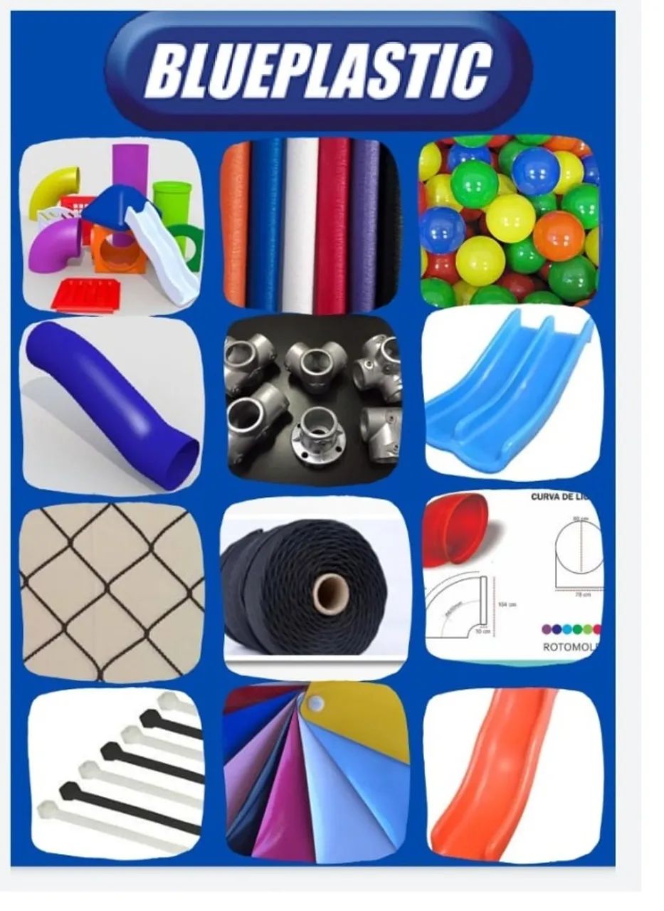 Isotubo e peças para brinquedão e playground - Foto 3
