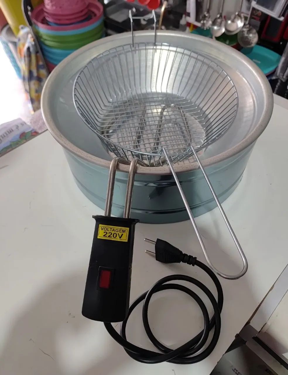 Fritadeira elétrica 220v novas 3,5lts 